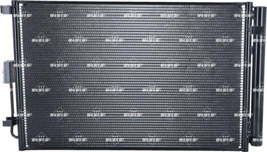 NRF 350538 - Конденсатор, кондиціонер autocars.com.ua