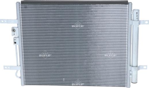 NRF 350542 - Конденсатор, кондиціонер autocars.com.ua