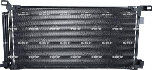 NRF 350563 - Конденсатор, кондиціонер autocars.com.ua