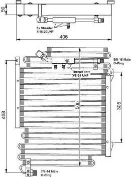 NRF 35056 - Конденсатор, кондиціонер autocars.com.ua