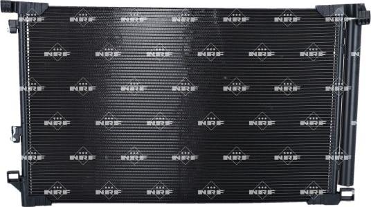 NRF 350583 - Конденсатор, кондиціонер autocars.com.ua