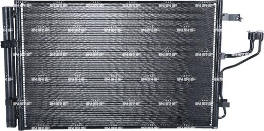 NRF 350595 - Конденсатор, кондиціонер autocars.com.ua