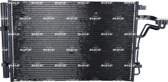 NRF 350609 - Конденсатор, кондиціонер autocars.com.ua