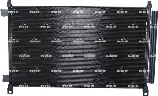 NRF 350619 - Конденсатор, кондиціонер autocars.com.ua