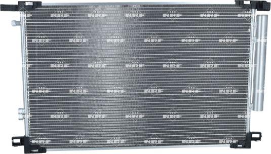 NRF 350624 - Конденсатор, кондиціонер autocars.com.ua