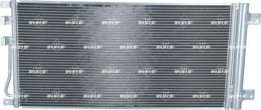 NRF 350627 - Конденсатор, кондиціонер autocars.com.ua