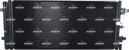 NRF 350629 - Конденсатор, кондиціонер autocars.com.ua