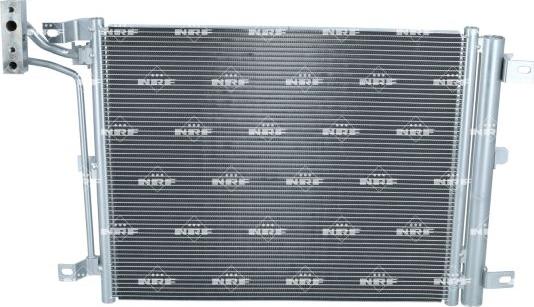 NRF 350633 - Конденсатор, кондиціонер autocars.com.ua