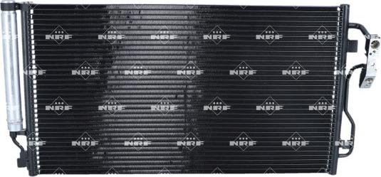 NRF 350638 - Конденсатор, кондиціонер autocars.com.ua