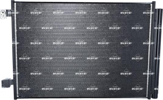 NRF 350642 - Конденсатор, кондиціонер autocars.com.ua