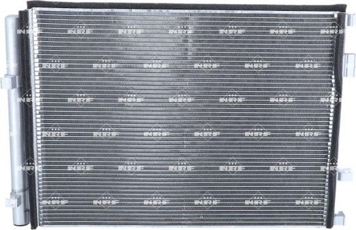 NRF 350653 - Конденсатор, кондиціонер autocars.com.ua