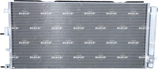 NRF 350654 - Конденсатор, кондиціонер autocars.com.ua