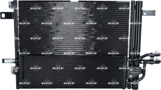 NRF 350667 - Конденсатор, кондиціонер autocars.com.ua