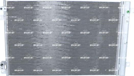 NRF 350677 - Конденсатор, кондиціонер autocars.com.ua