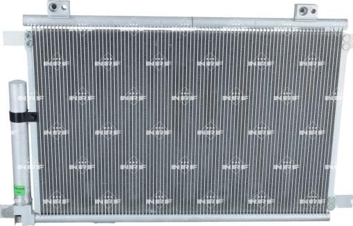 NRF 350686 - Конденсатор, кондиціонер autocars.com.ua