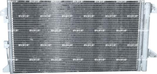 NRF 350687 - Конденсатор, кондиціонер autocars.com.ua