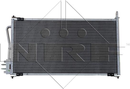 NRF 35345 - Конденсатор, кондиціонер autocars.com.ua