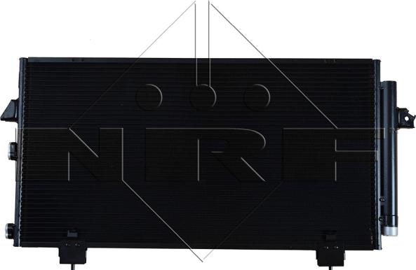 NRF 35381 - Конденсатор, кондиціонер autocars.com.ua