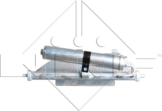 NRF 35435 - Конденсатор, кондиціонер autocars.com.ua