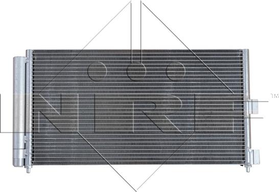 NRF 35500 - Конденсатор, кондиціонер autocars.com.ua