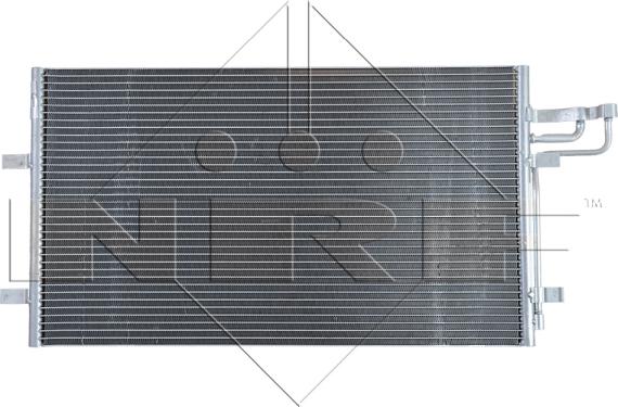 NRF 35551 - Конденсатор кондиционера autodnr.net