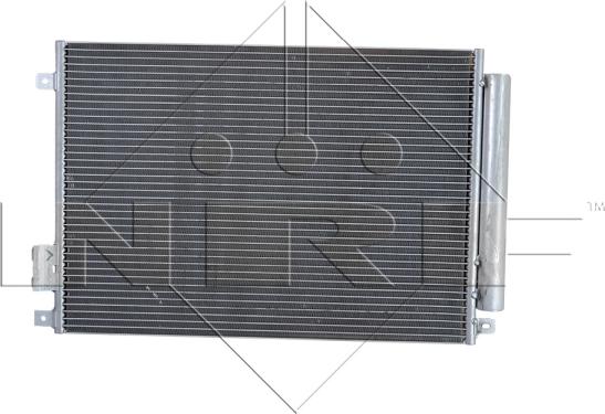 NRF 35753 - Конденсатор, кондиціонер autocars.com.ua