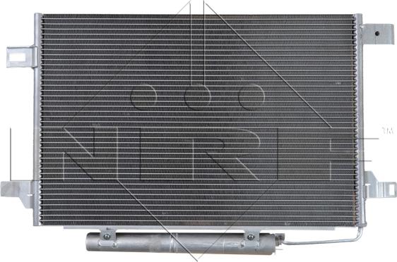 NRF 35758 - Конденсатор, кондиціонер autocars.com.ua