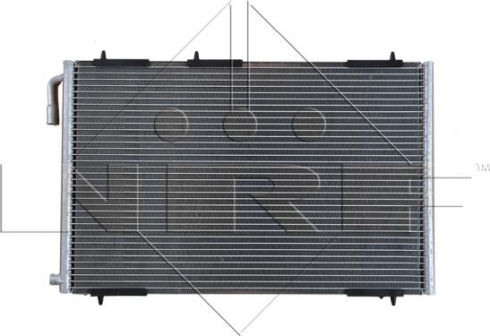 NRF 35836 - Конденсатор, кондиціонер autocars.com.ua