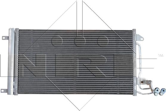 NRF 35910 - Радиатор кондиционера VW Polo 1.2 09- autodnr.net