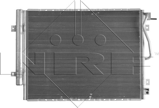 NRF  35979 - Конденсатор кондиционера avtokuzovplus.com.ua