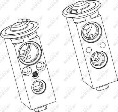 NRF 38377 - Расширительный клапан, кондиционер autodnr.net