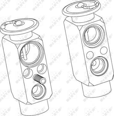 NRF 38396 - Расширительный клапан, кондиционер autodnr.net