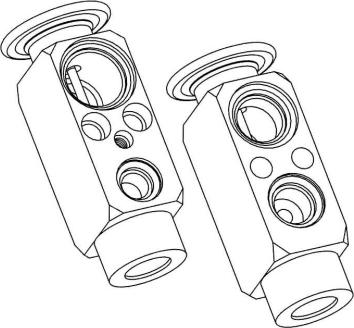 NRF 38397 - Расширительный клапан, кондиционер avtokuzovplus.com.ua