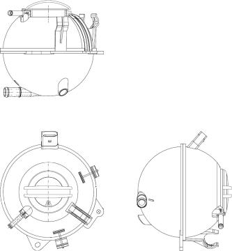 NRF 454082 - Компенсационный бак, охлаждающая жидкость avtokuzovplus.com.ua