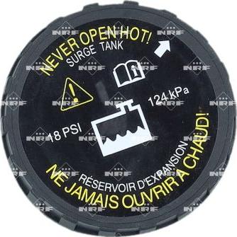 NRF 455629 - Кришка, резервуар охолоджуючої рідини autocars.com.ua