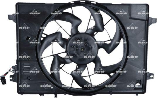 NRF 470100 - Вентилятор, охолодження двигуна autocars.com.ua