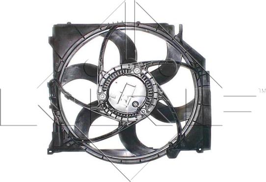 NRF 47216 - Вентилятор, охлаждение двигателя avtokuzovplus.com.ua