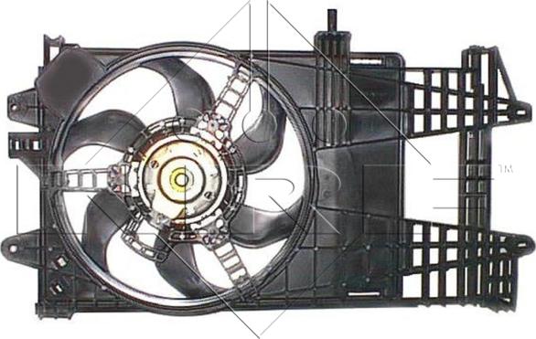 NRF 47245 - Вентилятор, охлаждение двигателя avtokuzovplus.com.ua