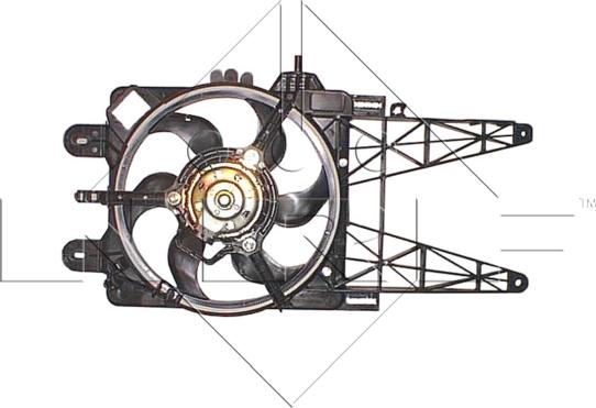 NRF 47246 - Вентилятор, охлаждение двигателя avtokuzovplus.com.ua