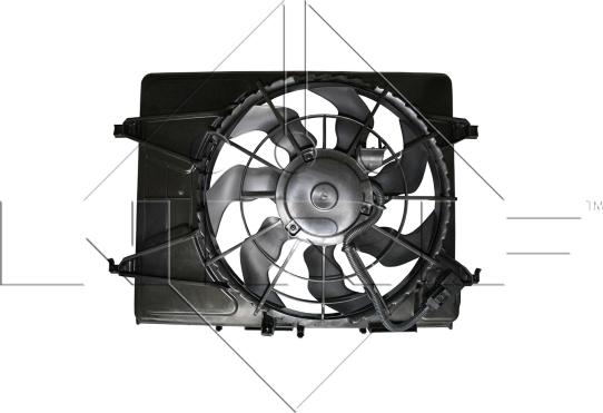 NRF  47284 - Вентилятор, охолодження двигуна autocars.com.ua