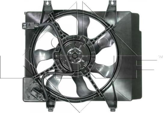 NRF  47287 - Вентилятор, охолодження двигуна autocars.com.ua