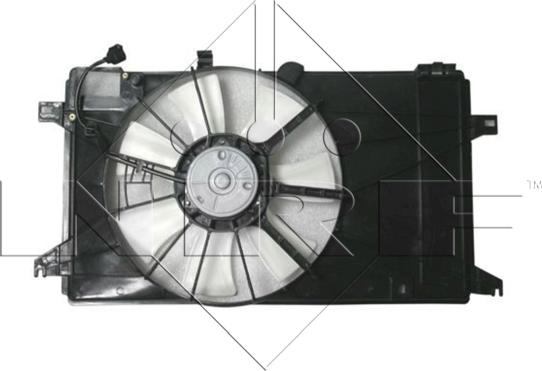 NRF 47289 - Вентилятор, охлаждение двигателя avtokuzovplus.com.ua