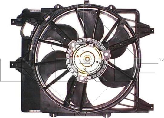 NRF 47361 - Вентилятор, охолодження двигуна autocars.com.ua