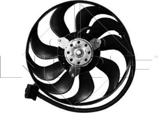 NRF 47376 - Вентилятор, охолодження двигуна autocars.com.ua