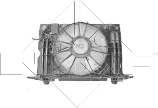 NRF 47379 - Вентилятор, охлаждение двигателя avtokuzovplus.com.ua