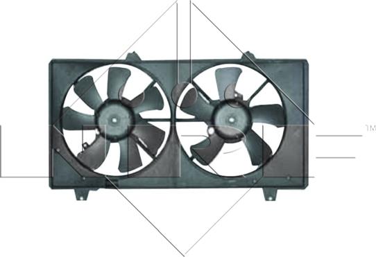NRF 47426 - Вентилятор, охлаждение двигателя avtokuzovplus.com.ua