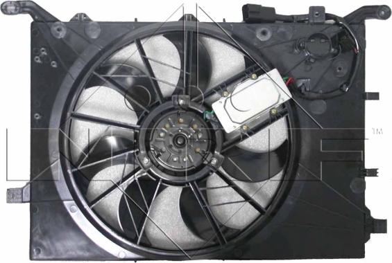 NRF 47460 - Вентилятор, охлаждение двигателя avtokuzovplus.com.ua