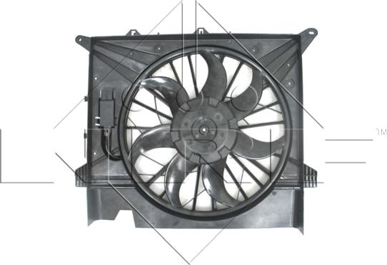 NRF 47462 - Вентилятор, охолодження двигуна autocars.com.ua
