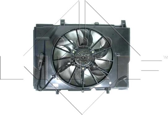 NRF 47466 - Вентилятор, охолодження двигуна autocars.com.ua