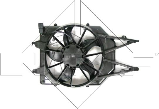 NRF 47475 - Вентилятор, охлаждение двигателя avtokuzovplus.com.ua